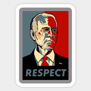 Joe Biden: RESPECT Sticker